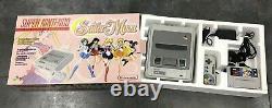Console Super Nintendo Snes Pack Sailor Moon / Custom Pack / Very Good Condition