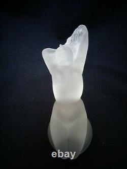 Crystal Statuette Chrysis, Signed Lalique France, Very Good Condition