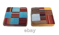 Cushion 2PCS Kilim Patchwork 50 x 50 cm Very good condition Kilim cushion