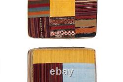 Cushion 2PCS Kilim Patchwork 50 x 50 cm Very good condition Kilim cushion