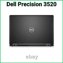 Dell Precision 3520 i7 7820 32GB 512GB SSD Windows 11 Pro