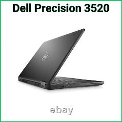 Dell Precision 3520 i7 7820 32GB 512GB SSD Windows 11 Pro