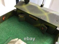 Depreux Military Barracks Very Good Condition Out Of Attic, Three Starlux Soldiers