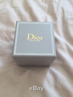 Dior Ring Rosewood White Gold Size 53 Very Good Condition