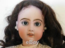 Doll Old Jumeau Bisque Head, Skull Oblique, Very Good Condition 65 CM