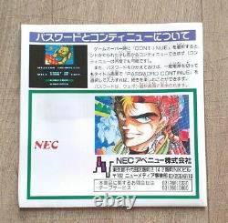 Download Nec Pc Engine Hucard Complete Ntsc-j Jap Japan Very Good State