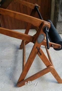 Drawing Table H Morin 1935 Frame And Wooden Table 120 By 80 CM Very Good Condition