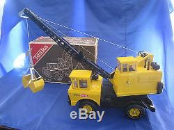 Dv3824 Tonka Truck Crane Mighty Crane 3940 Very Good Condition Box