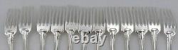 Ercuis Neptune/Art Deco, 37-piece silver-plated flatware set, very good condition