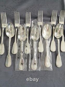 Ercuis Old Paris 12 silver-plated table cutlery in very good condition