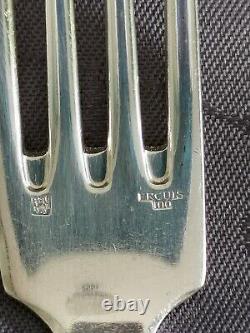 Ercuis Old Paris 12 silver-plated table cutlery in very good condition