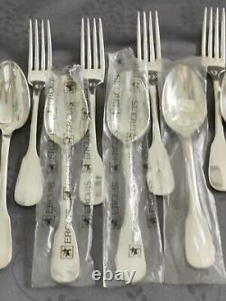 Ercuis Old Paris 12 silver-plated table cutlery in very good condition