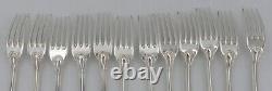 Ercuis Sully model, 38-piece silver-plated cutlery set, very good condition