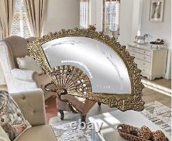 Fan-era Napoleon III Bronze Mirror Very Good State