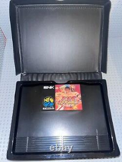 Fire Suplex Neo Geo AES Very Good Condition