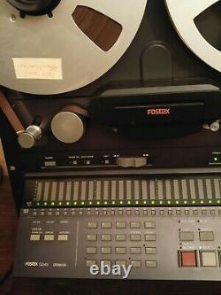 Fostex G24s Magnetophone 24 Tracks Very Good External Condition With Remote Control
