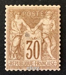 France 1876 Sage Type N° 69 Mint Signed Very Fine Condition Valued at 700