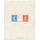 France Bloc N°2 Philatelic Exhibition Strasbourg, Stamps Signed, Nine 1927