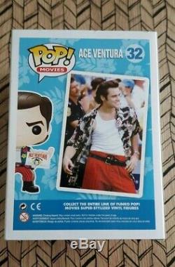 Funko Pop Ace Ventura 32 Vaulted 2013! Very Good Condition With Protective Box