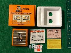 Game & Watch Lifeboat Very Good Condition, Slight Scratch On The Face, Never Used