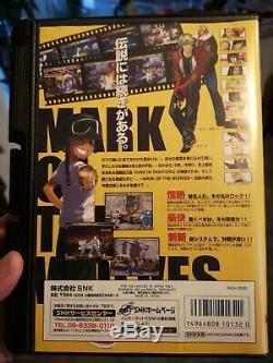 Garou Mark Of The Wolves Neo Geo Jap Very Good Condition
