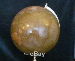 Globe Old Globe Delamarche Very Good Condition Around 1880-1900
