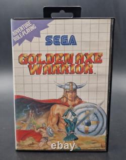 Golden Axe Warrior SEGA Master System MS Complete PAL Very Good Condition