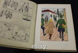 HERGÉ TINTIN THE SCEPTRE OF OTTOKAR black and white A17 Casterman 1941 in very good condition