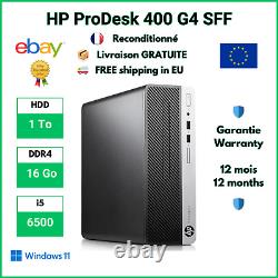 HP ProDesk 400 G4 SFF i5 6500 16GB DDR4 1TB HDD Windows 11 Pro