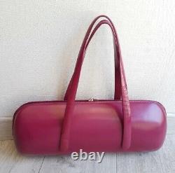 Handbag Thierry Mugler Cuir Rose / Very Good State / Thierry Mugler Vintage