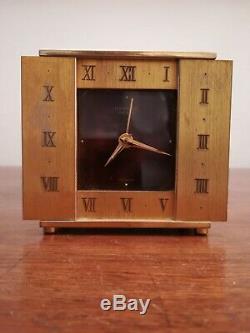 Hermes / Jaeger Lecoultre Clock Model Royal Palace In Very Good Condition