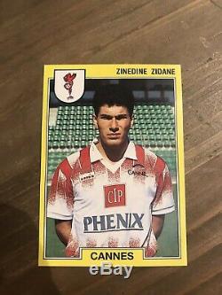 Images Panini Football 92 Zidane Rare Very Good Condition Psa 9.5 Do Not Say Psa 10