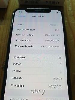 Iphone 11 Pro 512gb Sidereal Grey. Very Good State. Unlocked And 1-year Warranty