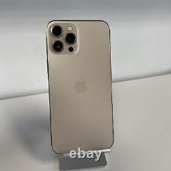 Iphone 12 Pro Max 128 Go Gold Very Good State Faceless ID Guaranteed 1 Year