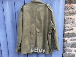 Jacket Jump Tap 47/53 Green Paratrooper Indochina Algeria Very Good Condition