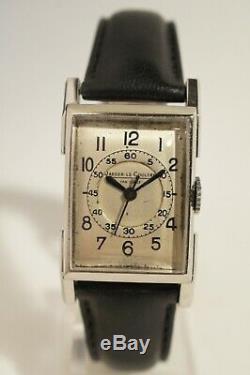 Jaeger-lecoultre Uniplan Steel, Very Good Condition, 40 Years