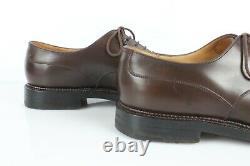 Jm Weston Derby Golf All Leather Brownt 43 / 9 D Very Good Condition