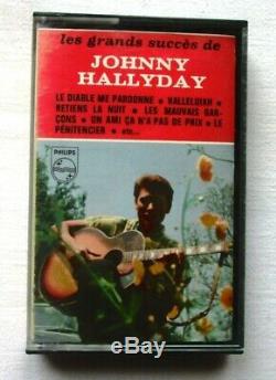 Johnny Hallyday Rare Music Cassette Very Good State / Biem