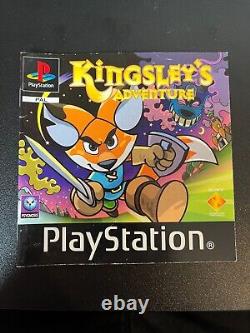 KINGSLEY'S ADVENTURE PS1 PAL FR CD ONLY + Very Good Condition Notice