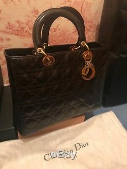 Lady Dior Iconic Handbag In Very Good Condition