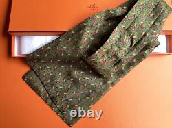 Lavallier Hermes Ascot Tie Vintage Very Good Condition