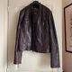 Leather Jacket By Just Cavalli, Very Good Condition