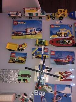 Lego Vintage + Leaflet 26 Sets Legoland System Electric In Very Good Condition Clean