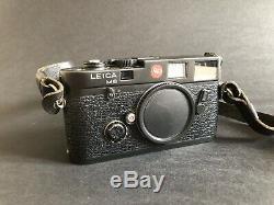 Leica M6 0.72 Black No. 1991142 Very Good Condition