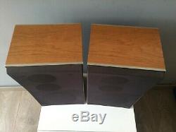 Library Speaker B & O Beovox S45-2 In Very Good Condition + Cables