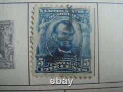 Lincoln Stamp Very Good Condition With Default Obliterated With Carniere