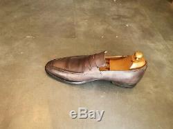Loafers Gray Leather Sept. 43 (andy) Berlutiportées But In Very Good Condition