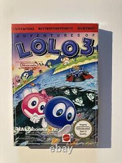 Lolo 3 Nintendo NES Very Good Condition