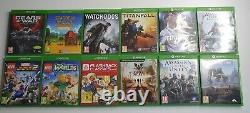Lot 25 Xbox One Games In Very Good Condition