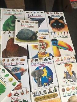 Lot 37 Books Animated My First Discoveries Gallimard, Very Good Condition
